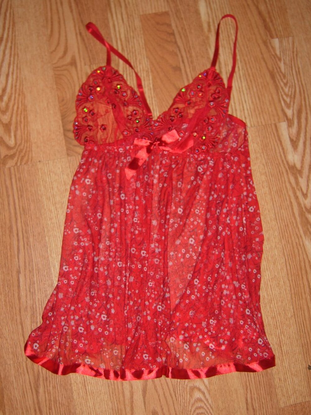 Mesh Babydoll Lingerie XL